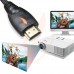 Yellow-Price (10 Foot) Braided High Speed HDMI Male to Male Cable with Ethernet -(Latest Version Supports Ethernet, 3D, and Audio Return)